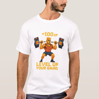 T-shirt Level Up Your Gains