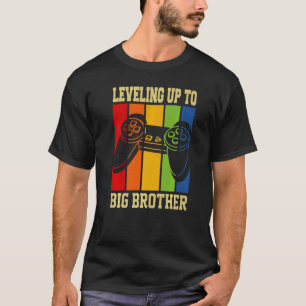 T-shirt Leveling jusqu'à Big Brother 2022 gamer boys me