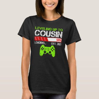 T-shirt Leveling Jusqu'À Cousin Est 2021 Cadeau Vintage Dr
