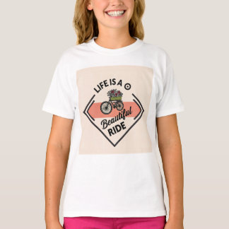 T-shirt Leven Is Een Mooie Rit