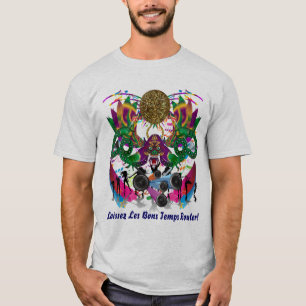 T-shirt L'événement de carnaval de mardi gras regardent