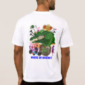 T-shirt L'événement de mardi gras de carnaval regardent (Dos)