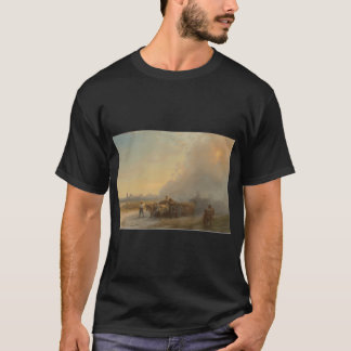 T-shirt Lever de lune sur la Corne d'Or - Ivan Konstantino