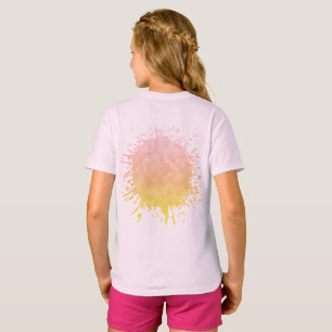 T-shirt Lever de soleil dans un ciel de barbe à papa