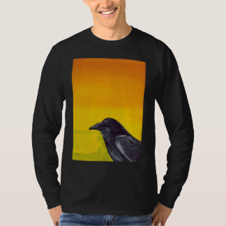 T-shirt lever de soleil de corbeau