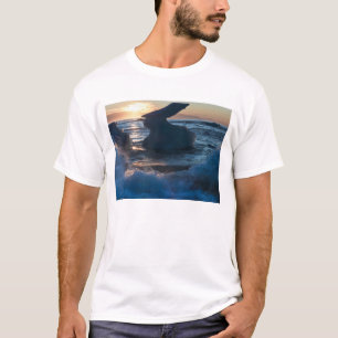 T-shirt Lever de soleil et formations d'icebergs