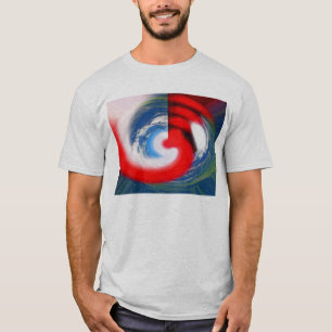 T-shirt Lever de soleil sur un monde étranger