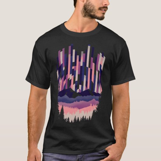 T-shirt Lever De Soleil Verticale (Devant)