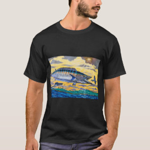 T-shirt lever du soleil wahoo