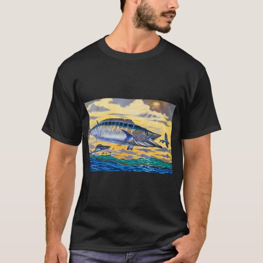 T-shirt lever du soleil wahoo (Devant)