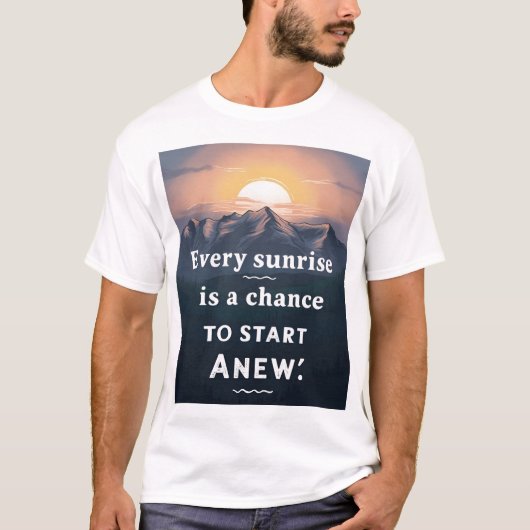 T-shirt Lever et Renouveau (Devant)
