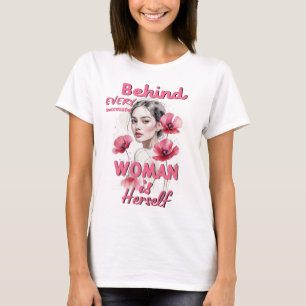 T-shirt Lever Fort – Des Femmes Courageuses Portent Cela