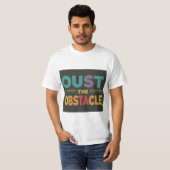 T-shirt lever l'obstacle (Devant entier)