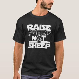 T-shirt Lever Rebelles pas Sheep Rebellion Cool Guerres Pa
