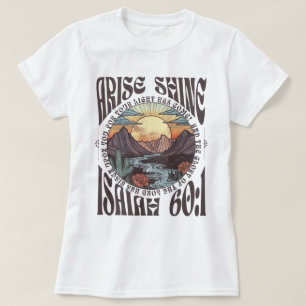 T-shirt Levez Shine Isaïe 60:1 Chrétien Vintage