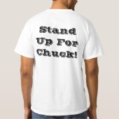 T-shirt Levez-Vous, Chuck ? (Dos)