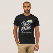T-shirt Levez-vous et brillez (Devant entier)