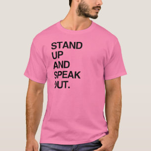 T-SHIRT LEVEZ-VOUS ET PARLEZ FRANCHEMENT
