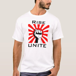 T-shirt Levez-vous et unissez pour le Japon