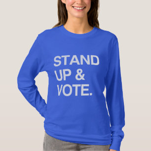T-SHIRT LEVEZ-VOUS ET VOTEZ