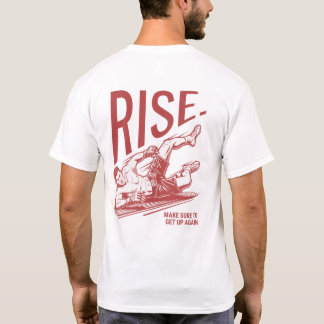 T-shirt Levez-vous. Tee Boxer
