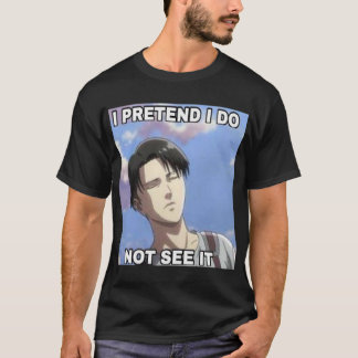 T-shirt Levi Ackerman mème