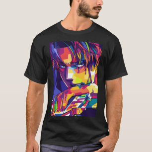 T-shirt Levi Ackerman Pop Art  