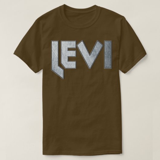 T-shirt Lévi en métal lourd (Design devant)