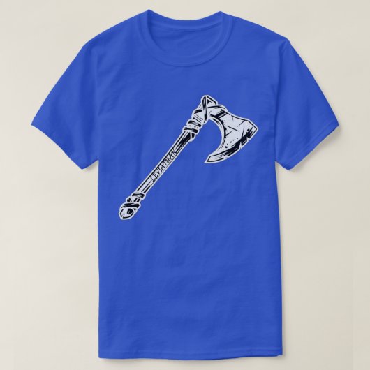 T-shirt Leviathan Warrior Ax Vikings (Design devant)