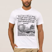 T-shirt Levier d'Archimède (Devant)