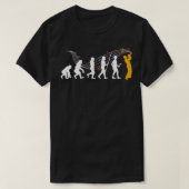 T-shirt L'Évolution De La Trompette Des Trompettes (Design devant)
