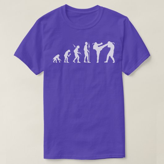T-shirt L'évolution de Muai Thai (Design devant)