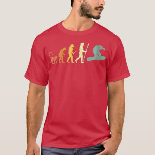 T-shirt L'évolution des femmes dans le snowboard