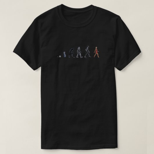 T-shirt L'évolution du Cylon essentiel (Design devant)