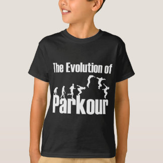 T-shirt L'évolution du parkour franc