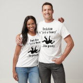T-shirt L'évolution est chemise "juste d'une théorie" (Unisexe)