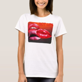 T-SHIRT LÈVRES CHAUDES