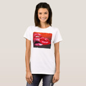 T-SHIRT LÈVRES CHAUDES (Devant entier)