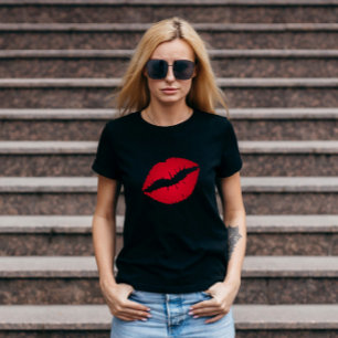 T-shirt Lèvres de diva