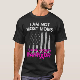 T-shirt Lèvres De Palate De Gauche La plupart des mamans S