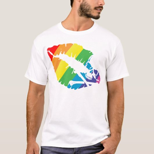 T-shirt lèvres de poison (Devant)