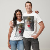 T-shirt lèvres de singe drôles (Unisexe)