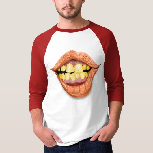 T-shirt Lèvres géniales #1 (Devant)
