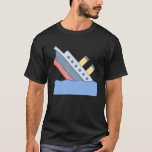 T-shirt Lèvres perdues couler Bateau coulant Titanic Icebe