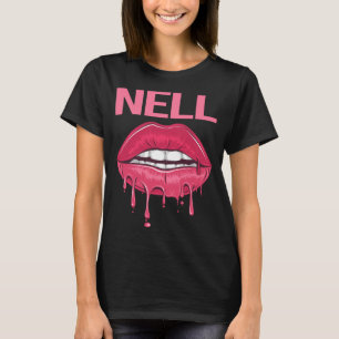 T-shirt Lèvres roses - Nell Name