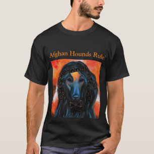 T-shirt Lévrier Afghan