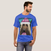 T-shirt Lévrier Afghan (Devant entier)