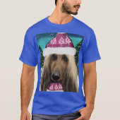 T-shirt Lévrier Afghan (Devant)