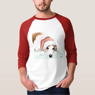 T-shirt "Lévrier chemise d'art de chien dans de Père No
