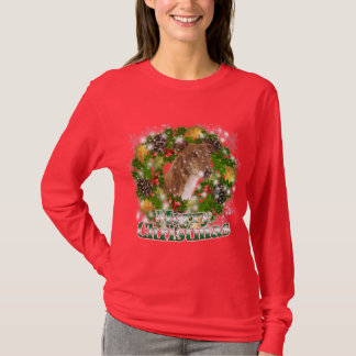 T-shirt Lévrier de Joyeux Noël